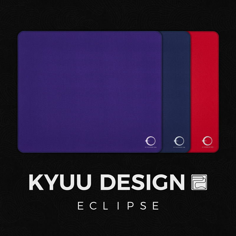 Esports Gaming Stocks - แผ่นรองเมาส์เกมมิ่ง KYUU DESIGN ECLIPSE Eclipse Woven