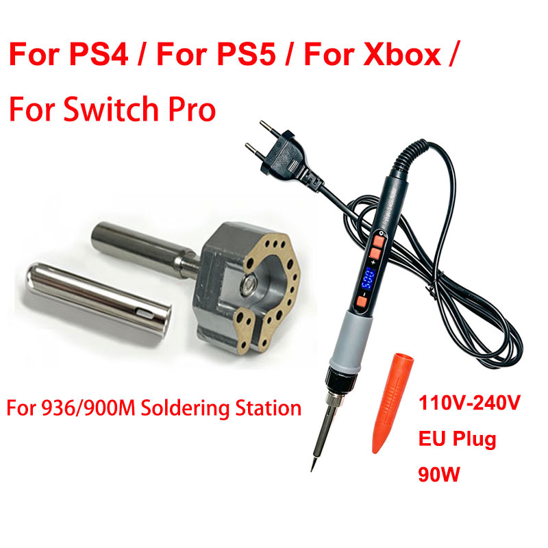 Esports Gaming Controller - หัวแร้งจอยสติ๊ก 90W ปรับอุณหภูมิได้ สถานีบัดกรีสำหรับจอยสติ๊กคอนโทรลเลอร์ Xbox PS4