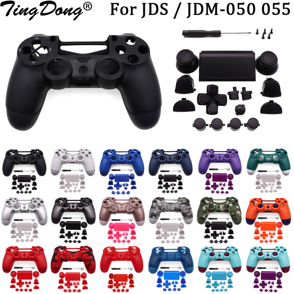 Esports Gaming Controller - ชุดโมดูลเปลือกแข็งพลาสติกเต็มรูปแบบ + ปุ่ม สำหรับ JDS JDM-050