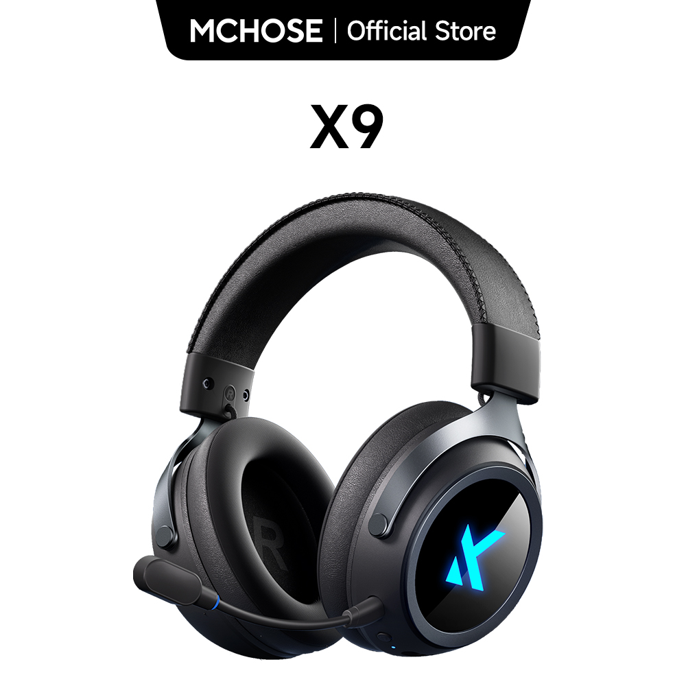 Esports Gaming Remote - MCHOSE X9 ชุดหูฟังไร้สายสําหรับเล่นเกม 7.1 เสียงรอบทิศทางไมโครโฟนตัดเสียงรบกวนต่ํา 15ms
