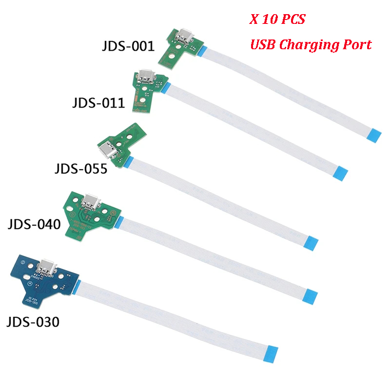 10pcs USB ชาร์จพอร์ตซ็อกเก็ตแผ - Esports Gaming Controller บทวิจารณ์และราคา