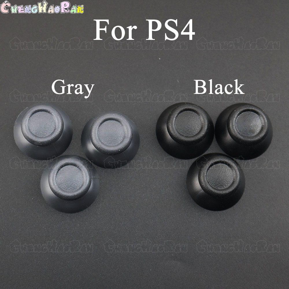 2 ชิ้น ฝาครอบอนาล็อกสีเทา 3D จ - Esports Gaming Controller บทวิจารณ์และราคา