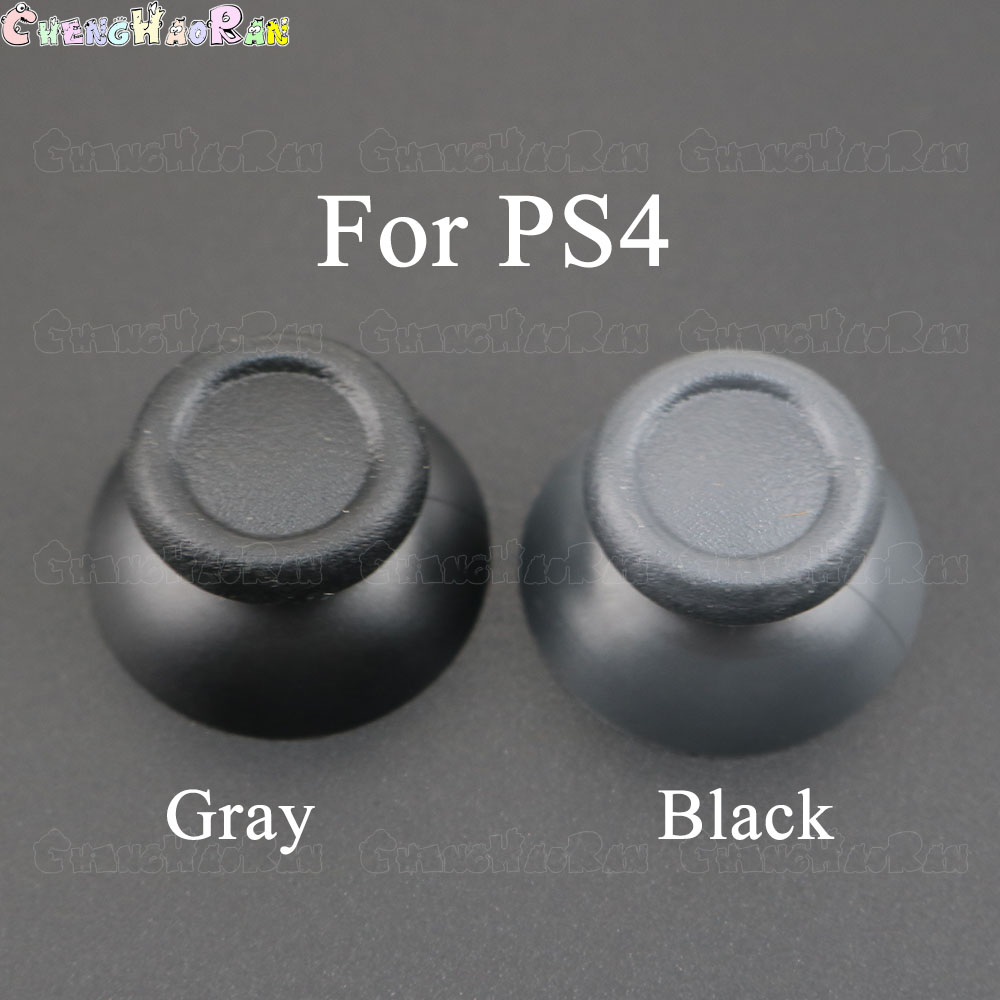 2 ชิ้น ฝาครอบอนาล็อกสีเทา 3D จ - Esports Gaming Controller บทวิจารณ์และราคา