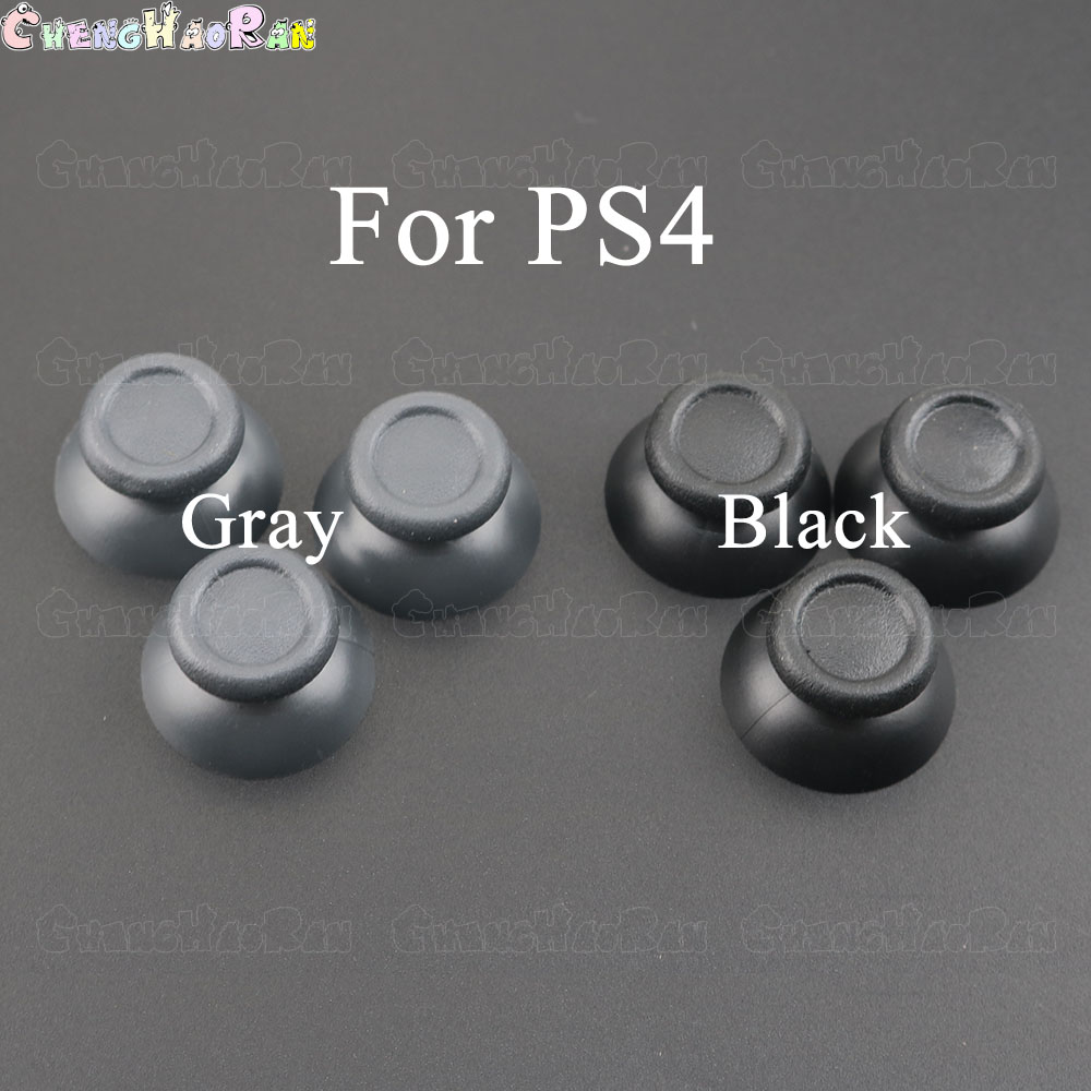 2 ชิ้น ฝาครอบอนาล็อกสีเทา 3D จ - Esports Gaming Controller บทวิจารณ์และราคา