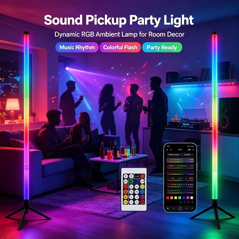 โคมไฟตั้งพื้น RGB ขนาด 120 ซม. - Esports Gaming บทวิจารณ์และราคา
